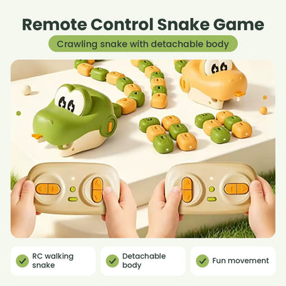 RoboSnake remote control snake game with detachable body